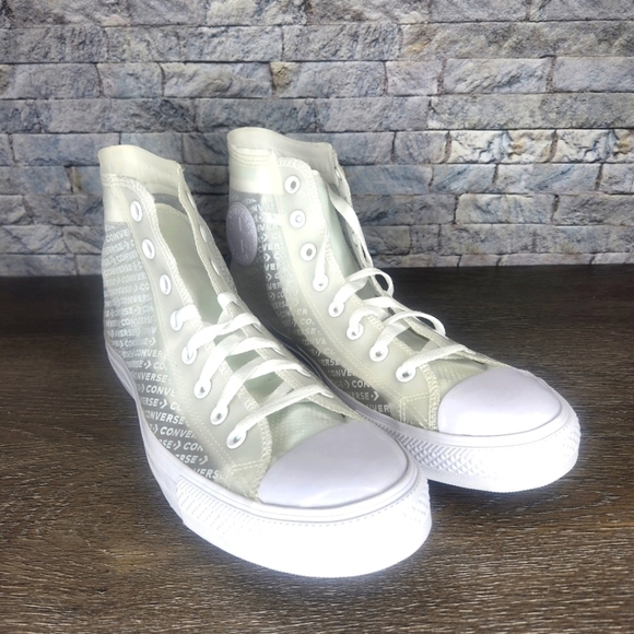 New CONVERSE CHUCK TAYLOR ALL STAR OW TRANSLUCENT WHITE 165609C - Picture 3 of 10